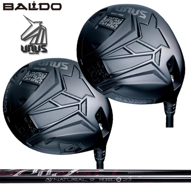 バルド 2026 UNUS ドライバー DD SD 可変式 ARCH Natural 9 ROSSO 装着 アーチ ナチュラル9 ロッソ 【カスタム】【新品】 BALDO DRIVER ウヌス 地クラブ ゴルフ