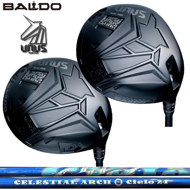 バルド 2026 UNUS ドライバー DD SD 可変式 ARCH Cielo 装着 アーチ シエロ CELESTIAL 【カスタム】【新品】 BALDO DRIVER ウヌス 地クラブ ゴルフ