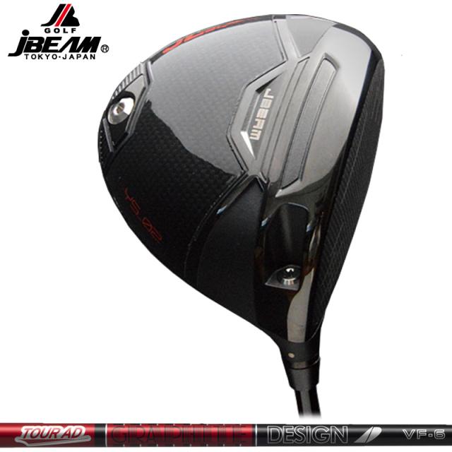 JBEAM 2025 JL BLACK ドライバー グラファイトデザイン TourAD VF 装着 ツアーAD 【カスタム】【新品】 Jビーム ジェイ エル ブラック ジェーエル BK GOLF シャフト 地クラブ