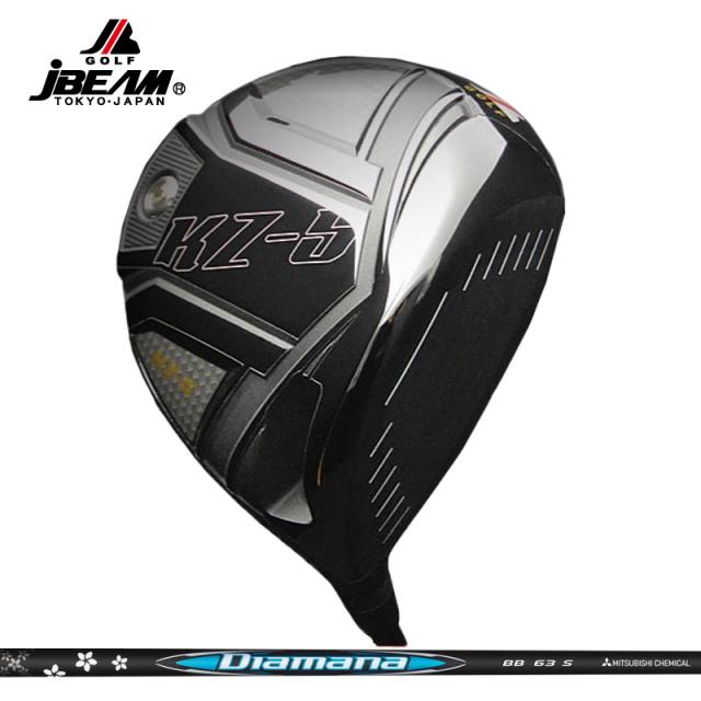 JBEAM KZ-5 ドライバー 三菱ケミカル Diamana BB 装着 ディアマナ【カスタム】【新品】 Jビーム GOLF シャフト ディアマナ  地クラブ