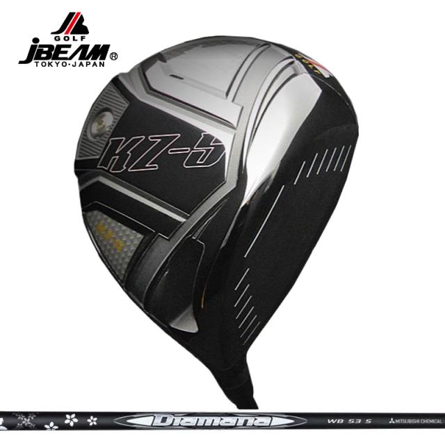 JBEAM KZ-5 ドライバー 三菱ケミカル Diamana WB 装着 ディアマナ【カスタム】【新品】 Jビーム GOLF シャフト ディアマナ  地クラブ