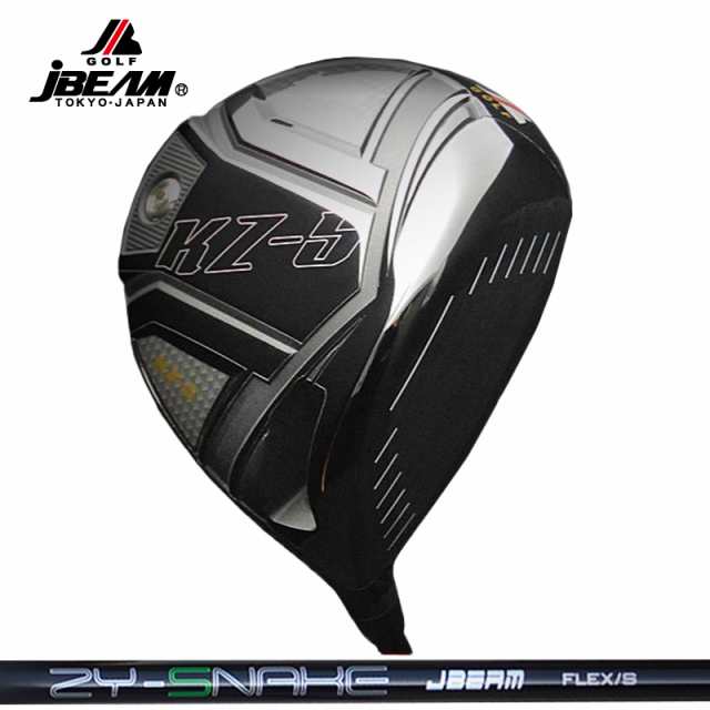 JBEAM KZ-5 ドライバー ZY-SNAKE SHAFT 装着 Jビーム スネイク スネーク 【カスタム】【新品】 Jビーム GOLF シャフト 地クラブ KZ5