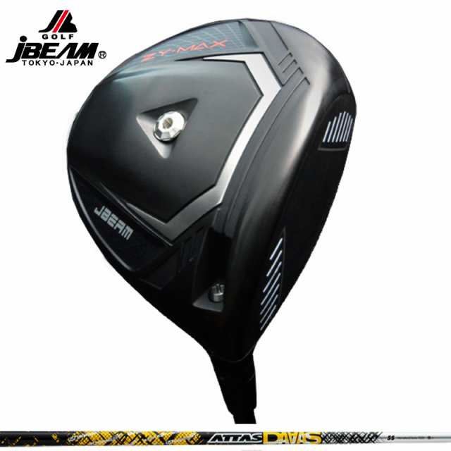 JBEAM ZY-MAX ドライバー 可変式 UST Mamiya ATTAS DAAAS 装着 アッタス ダース マミヤ 【カスタム】【新品】 Jビーム ZY MAX ZYMAX ゼッ