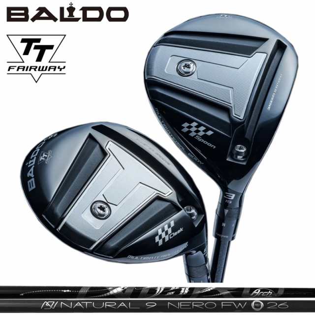 バルド 2024 TT フェアウェイウッド ARCH Natural 9 NERO FW 装着 アーチ ネロ ナチュラル9 BALDO FAIRWAY WOOD 【カスタム】【新品】 テ