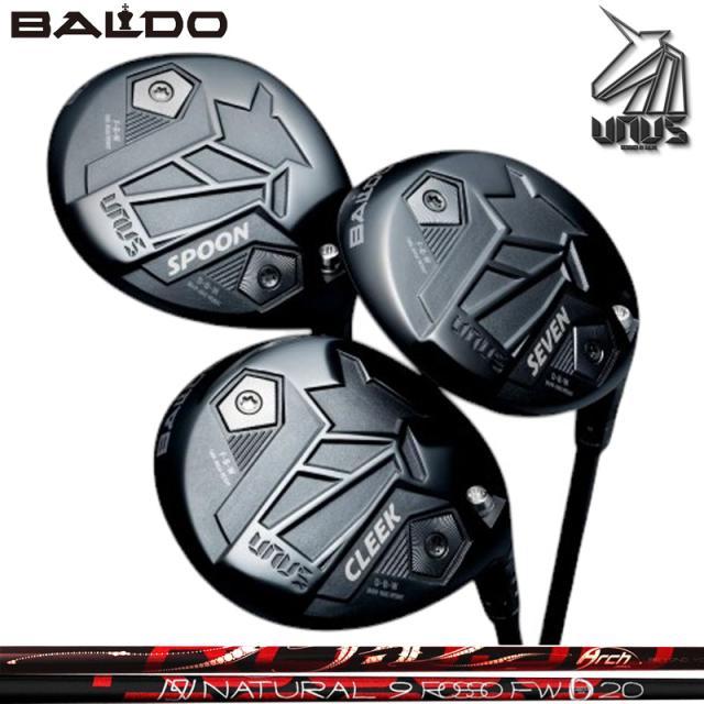 バルド 2026 UNUS フェアウェイウッド ウヌス FD ARCH Natural 9 ROSSO FW 装着 アーチ ナチュラル9 ロッソ 【カスタム】【新品】 BALDO MODEL 地クラブ