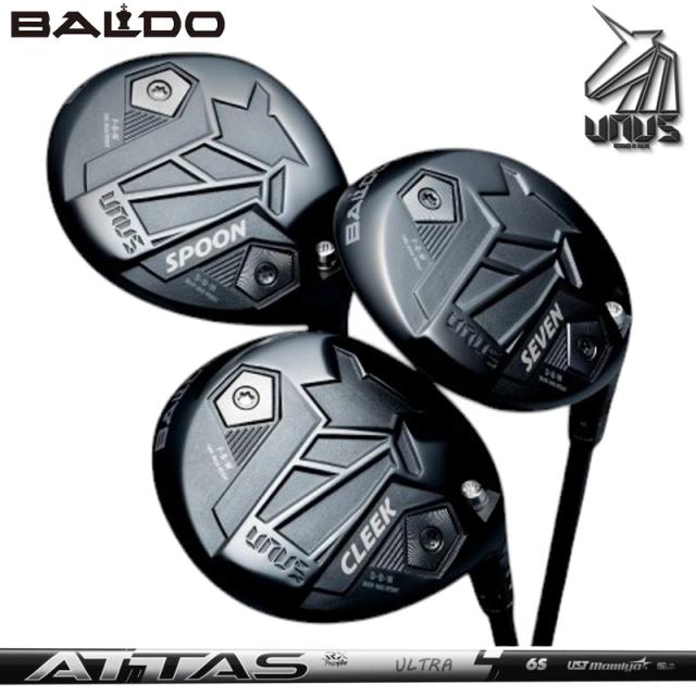バルド 2026 UNUS フェアウェイウッド ウヌス FD UST Mamiya ATTAS RX ULTRA BLACK 装着 アッタス ウルトラ ブラック 【カスタム】【新品】 BALDO MODEL 地クラブ