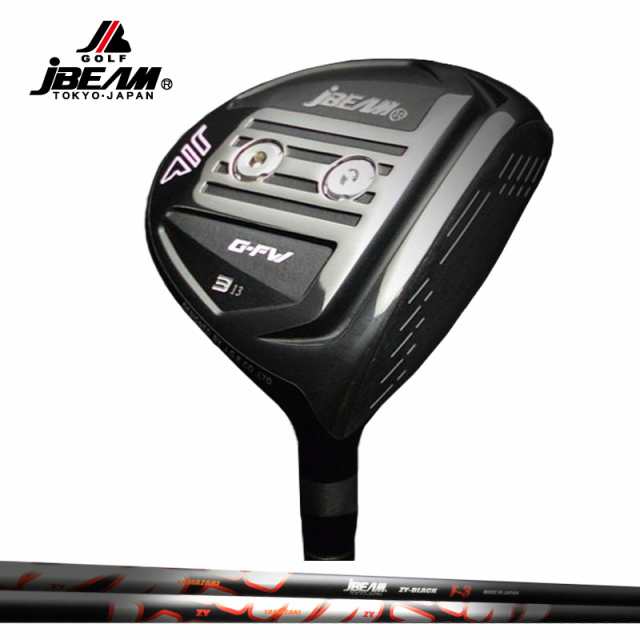 JBEAM G-FW フェアウェイウッド ZY-BLACK FW 装着 【カスタム】【新品】 GFW Gフェアウェイ ジー Jビーム FAIRWAY WOOD GOLF シャフト 地クラブ の通販は