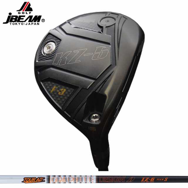 JBEAM KZ-5 フェアウェイウッド グラファイトデザイン TourAD IZ 装着 ツアーAD 【カスタム】【新品】 KZ5 KZ Jビーム FAIRWAY WOOD GOLF