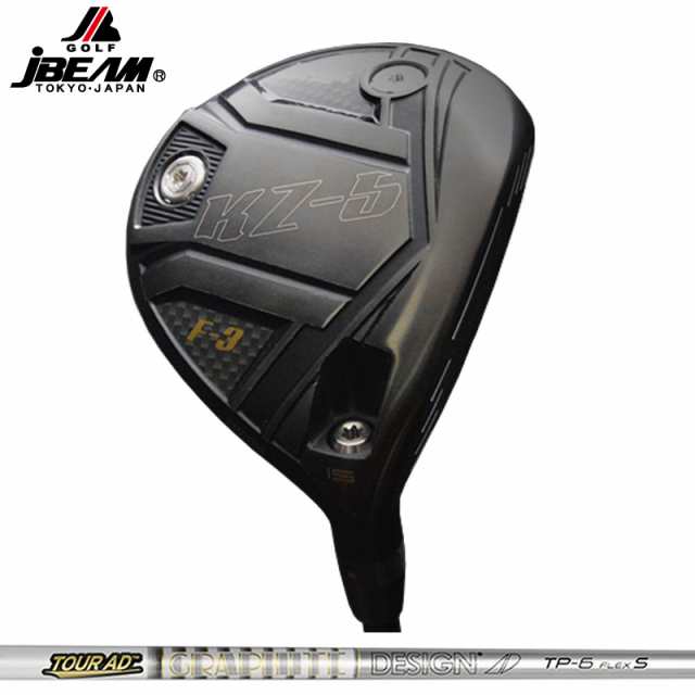 JBEAM KZ-5 フェアウェイウッド グラファイトデザイン TourAD TP 装着 ツアーAD 【カスタム】【新品】 KZ5 KZ Jビーム FAIRWAY WOOD GOLF