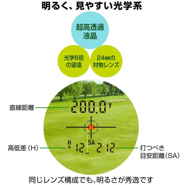 GREENON グリーンオン レーザー 距離計 レーザーキャディー GL01