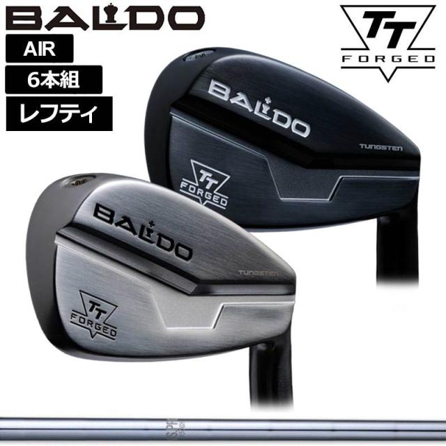 バルド レフティ 2024 TT FORGED AIR アイアン 6本組(＃5-P) 日本シャフト N.S.PRO 950GH 装着 NS スチール 【カスタム】【新品】 BALDO フォージド エアー 中空 アイアンセット ゴルフ クラブ TOUR SATIN BLACK の通販は