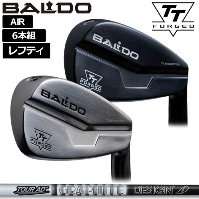 バルド レフティ 2024 TT FORGED AIR アイアン 6本組(＃5-P) グラファイトデザイン TourAD AD-55/AD-65 TypeII/AD-75/AD-85/AD-95 装着 【カスタム】【新品】 BALDO フォージド エアー 中空 アイアンセット ゴルフ クラブ TOUR SATIN BLACK の通販は 231,660円