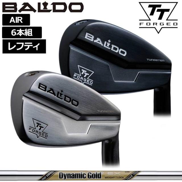 バルド レフティ 2024 TT FORGED AIR アイアン 6本組(＃5-P) トゥルーテンパー ダイナミックゴールド EX 装着 TOURISSUE 【カスタム】【新品】 BALDO フォージド エアー 中空 アイアンセット ゴルフ クラブ TOUR SATIN BLACK 226,908円