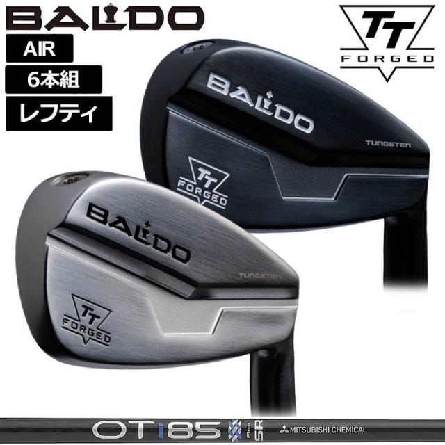 バルド レフティ 2024 TT FORGED AIR アイアン 6本組(＃5-P) 三菱ケミカル OT IRON 装着 NEW カーボン 黒 【カスタム】【新品】 BALDO フォージド エアー 中空 アイアンセット ゴルフ クラブ TOUR SATIN BLACK