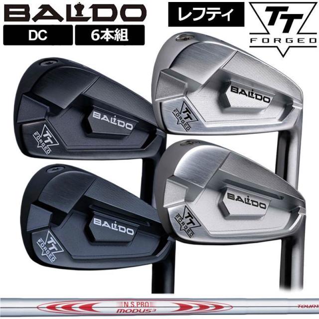 バルド レフティ 2024 TT FORGED アイアン DC 6本組(＃5-P) 日本シャフト N.S.PRO MODUS TOUR 105/115/120/130 装着 NS スチール 【カスタム】【新品】 BALDO フォージド セット ゴルフ クラブ TOUR SATIN BLACKの通販は