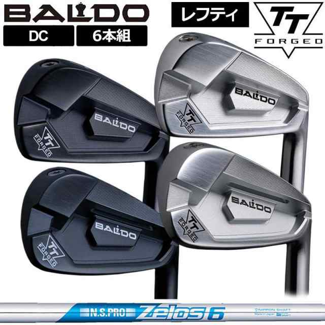 バルド レフティ 2024 TT FORGED アイアン DC 6本組(＃5-P) 日本シャフト ZELOS 6 装着 ゼロス6 スチール 【カスタム】【新品】 BALDO フォージド セット ゴルフ クラブ TOUR SATIN BLACKの通販は