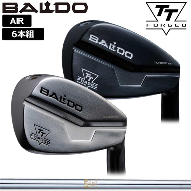 バルド 2024 TT FORGED AIR アイアン 6本組(＃5-P) 日本シャフト N.S.PRO 850GH 装着 NS スチール 【カスタム】【新品】 BALDO フォージド エアー 中空 アイアンセット ゴルフ クラブ TOUR SATIN BLACK