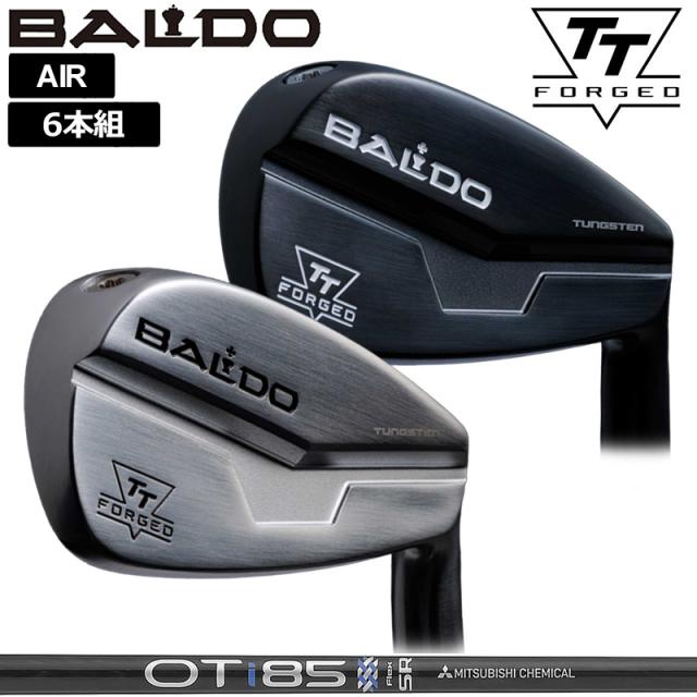 バルド 2024 TT FORGED AIR アイアン 6本組(＃5-P) 三菱ケミカル OT IRON 装着 NEW カーボン 黒 【カスタム】【新品】 BALDO フォージド エアー 中空 アイアンセット ゴルフ クラブ TOUR SATIN BLACK 118,800円
