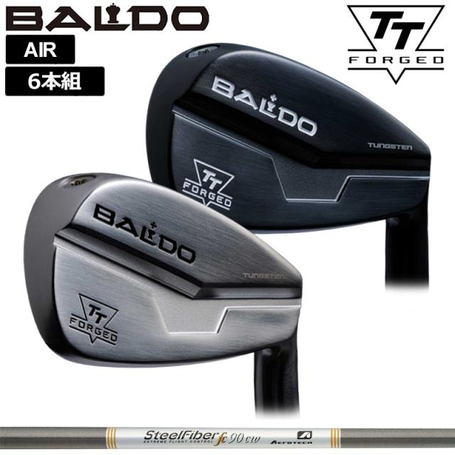バルド 2024 TT FORGED AIR アイアン 6本組(＃5-P) Aerotech Steel Fiber FC series 装着 エアロテック スチールファイバー 【カスタム】【新品】 BALDO フォージド エアー 中空 アイアンセット ゴルフ クラブ TOUR SATIN BLACK の通販は 238,194円