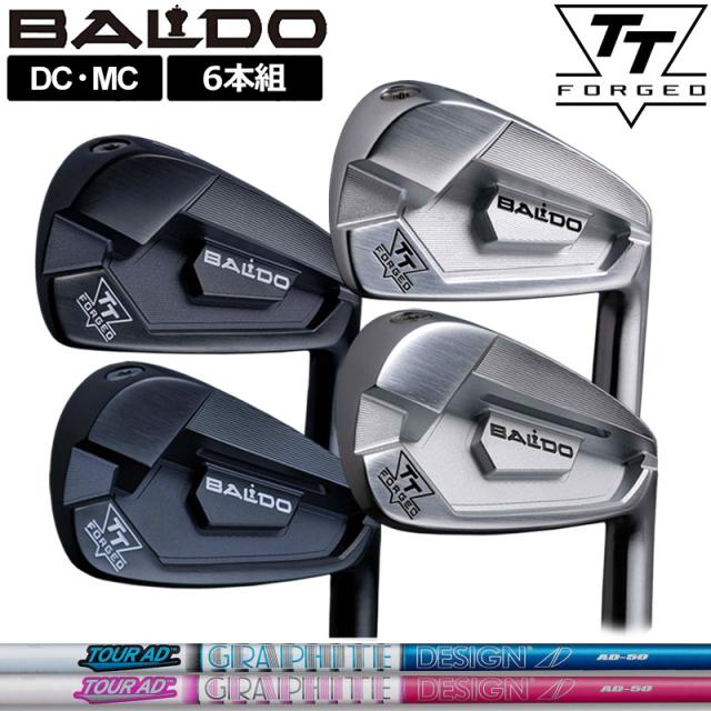 バルド 2024 TT FORGED アイアン DC MC 6本組(＃5-P) グラファイトデザイン TourAD AD-50 装着 【カスタム】【新品】 BALDO フォージド セット ゴルフ クラブ TOUR SATIN BLACK 201,960円