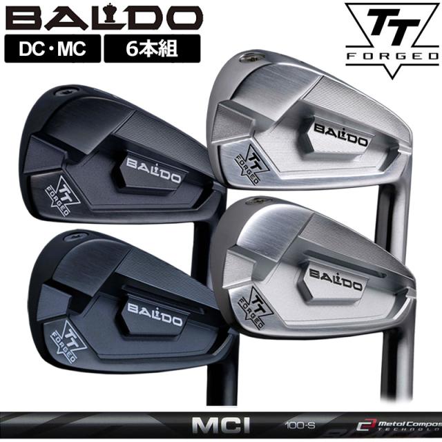 バルド 2024 TT FORGED アイアン DC MC 6本組(＃5-P) フジクラ MCI BLACK 装着 ブラック 【カスタム】【新品】 BALDO フォージド セット ゴルフ クラブ TOUR SATIN BLACK