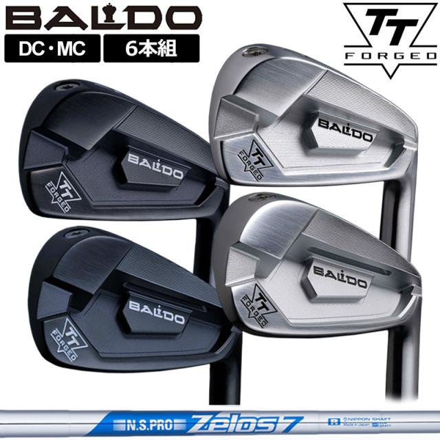 バルド 2024 TT FORGED アイアン DC MC 6本組(＃5-P) 日本シャフト ZELOS 7 装着 ゼロス7 スチール 【カスタム】【新品】 BALDO フォージド セット ゴルフ クラブ TOUR SATIN BLACK