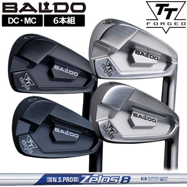 バルド 2024 TT FORGED アイアン DC MC 6本組(＃5-P) 日本シャフト ZELOS 8 装着 ゼロス8 スチール 【カスタム】【新品】 BALDO フォージド セット ゴルフ クラブ TOUR SATIN BLACK
