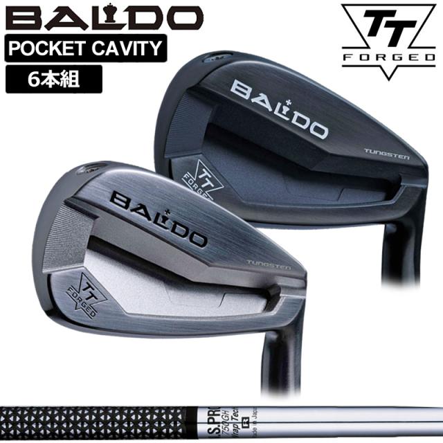 バルド 2024 TT FORGED PC アイアン 6本組(＃5-P) 日本シャフト N.S.PRO 750GH 装着 NS スチール 【カスタム】【新品】 BALDO フォージド ポケットキャビティ アイアンセット ゴルフ クラブ TOUR SATIN BLACK 201,960円