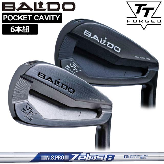バルド 2024 TT FORGED PC アイアン 6本組(＃5-P) 日本シャフト ZELOS 8 装着 ゼロス8 スチール 【カスタム】【新品】 BALDO フォージド ポケットキャビティ アイアンセット ゴルフ クラブ TOUR SATIN BLACK の通販は 203,861円