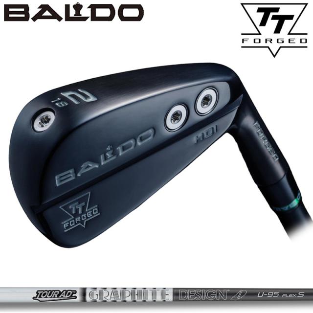 バルド 2025 TT ハイブリッド アイアン HDI ブラック グラファイトデザイン TourAD U 装着 【カスタム】【新品】 ドライビング BALDO HYBRID DRIVING IRON Black ゴルフ クラブ 