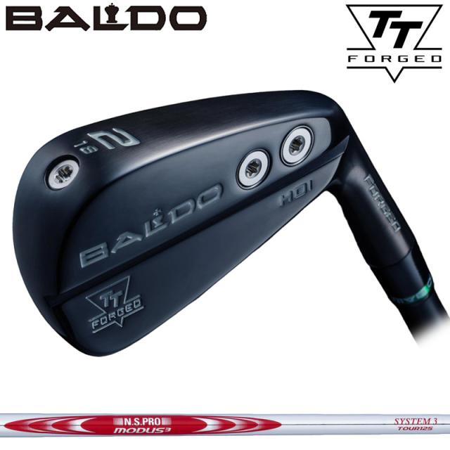 バルド 2025 TT ハイブリッド アイアン HDI ブラック 日本シャフト N.S.PRO MODUS3 SYSTEM3 TOUR 125 装着 NS スチール 【カスタム】【新品】 ドライビング BALDO HYBRID DRIVING IRON Black ゴルフ クラブ