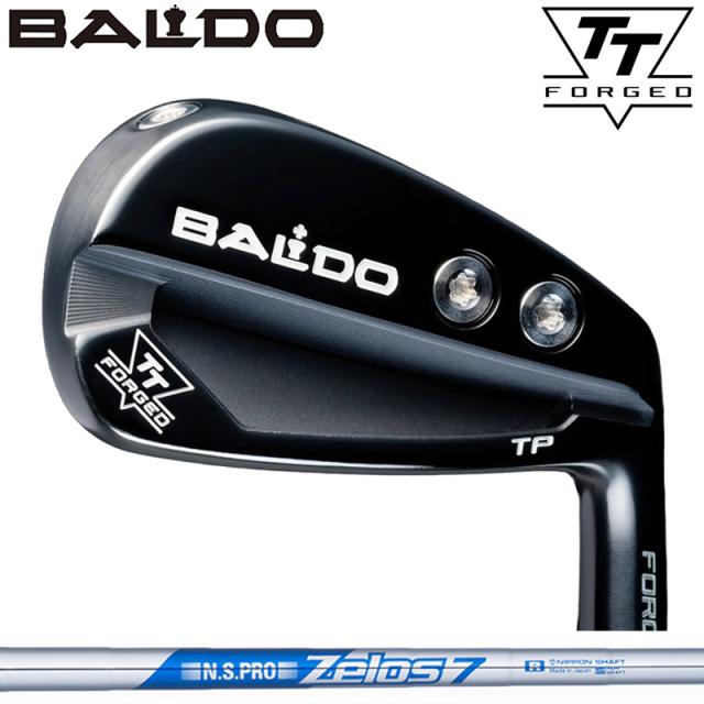 バルド 2025 TT FORGED ツアー ポケット アイアン ブラック 6本組 日本シャフト ZELOS 7 装着 ゼロス7 スチール 【カスタム】【新品】 BALDO フォージド TP アイアンセット ゴルフ クラブ