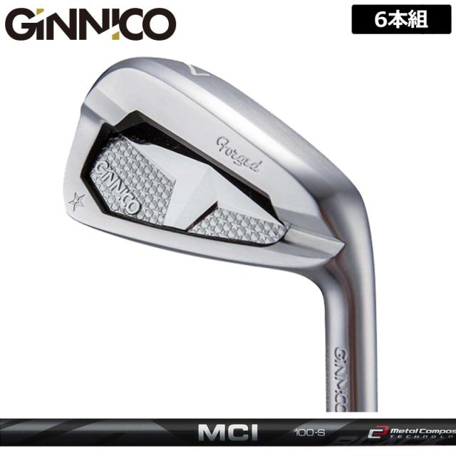 バルド ジニコ PC アイアン 6本組(＃5-P) フジクラ MCI BLACK 装着 ブラック シャフト 【カスタム】【新品】 GINNICO セット ゴルフ クラブ の通販は 207,900円