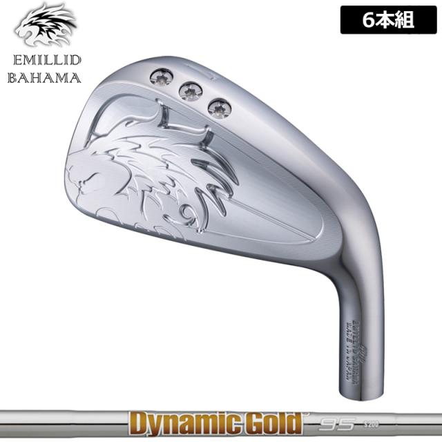エミリッド バハマ CV10 アイアン 6本組(#5-P) トゥルーテンパー ダイナミックゴールド 85/95/105/120 装着 【カスタム】【新品】 EMILLID BAHAMA 中空 セット