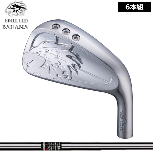 エミリッド バハマ CV10 アイアン 6本組(#5-P) トゥルーテンパー Elevate MPH 95 装着 エレベート 【カスタム】【新品】 EMILLID BAHAMA 中空 セット