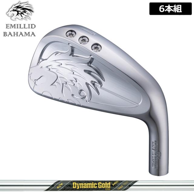 エミリッド バハマ CV10 アイアン 6本組(#5-P) ダイナミックゴールド MID TOUR ISSUE 装着 ミッド ツアーイシュー 【カスタム】【新品】 EMILLID BAHAMA 中空 セット