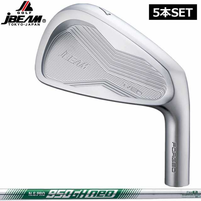 JBEAM T/20 アイアンセット 5本組(#6-PW) N.S.PRO 950GH NEO 装着 【カスタム】【新品】 T20 Jビーム スチールシャフト 地クラブ 日本シ