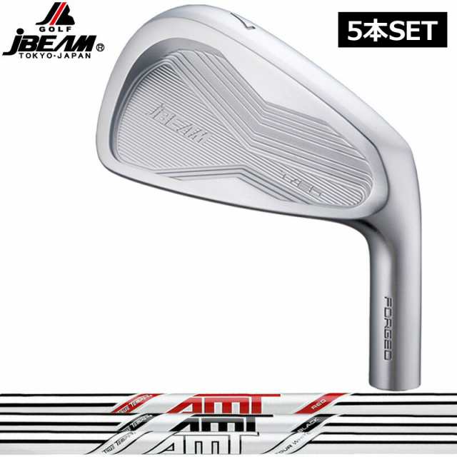 JBEAM T/20 アイアンセット 5本組(#6-PW) ダイナミックゴールド AMT レッド/ホワイト/ブラック 装着 【カスタム】【新品】 T20 Jビーム