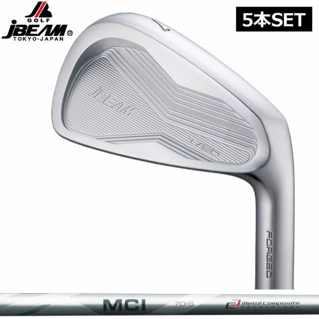 JBEAM T/20 アイアンセット 5本組(#6-PW) フジクラ MCI 50/60/70/80 装着 【カスタム】【新品】 T20 Jビーム カーボンシャフト 地クラブ