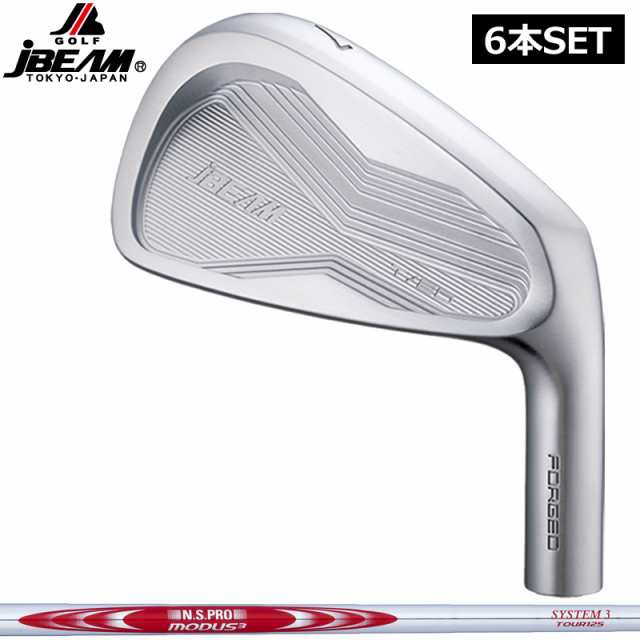 JBEAM T/20 アイアンセット 6本組(#5-PW) N.S.PRO MODUS3 SYSTEM3 TOUR 125 装着 【カスタム】【新品】 T20 Jビーム スチールシャフト 地クラブ 日本シャフト NSプロ モーダス の通販は 84,452円