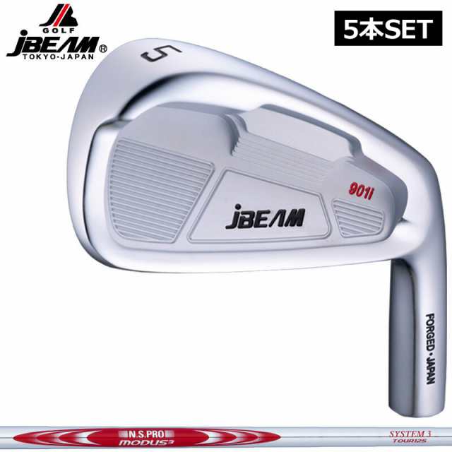 JBEAM T901i アイアンセット 5本組(#6-PW) N.S.PRO MODUS3 SYSTEM3 TOUR 125 装着 【カスタム】【新品】 Jビーム スチールシャフト 地ク