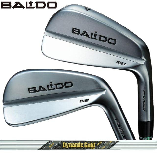 バルド 2025 フォージド マッスルバック アイアン MB 6本組(5-PW) ダイナミックゴールド MID 95 TOUR ISSUE 装着 ミッド 【カスタム】【新品】 BALDO FORGED アイアンセット ゴルフクラブ