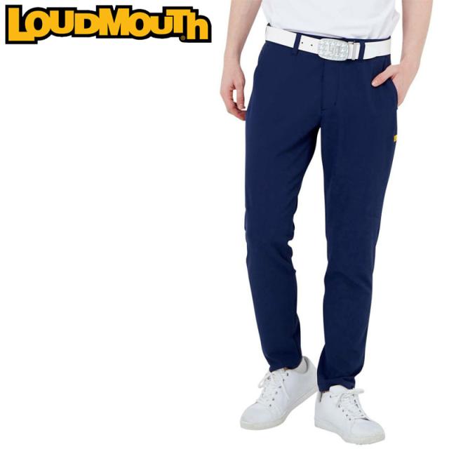 ラウドマウス メンズ テーパード ロングパンツ 762303(997) Navy ネイビー 【日本規格】【新品】 RAAR Loudmouth ゴルフウェア 無地 派手