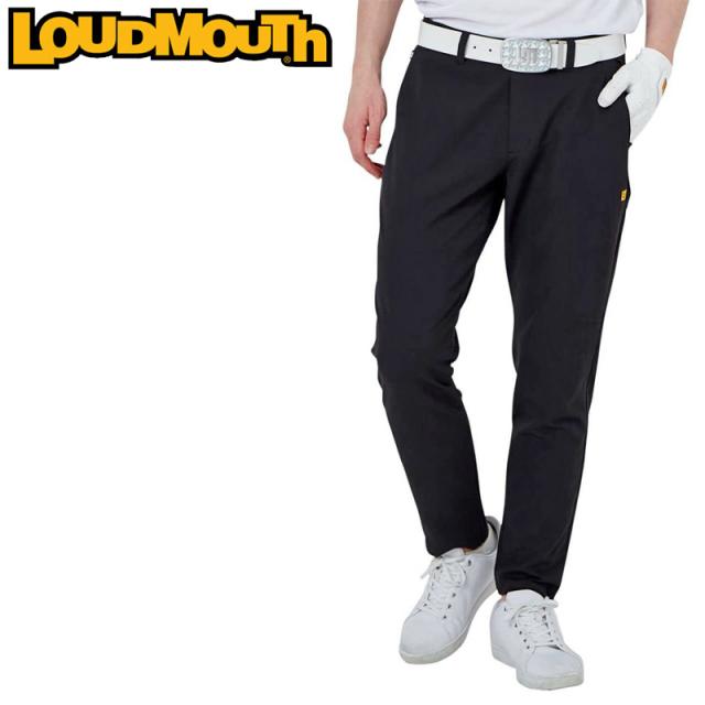 【日本規格】ラウドマウス メンズ テーパード ロングパンツ 762303(998) Black ブラック 【新品】 RAAR Loudmouth ゴルフウェア 無地 派手 MAR2