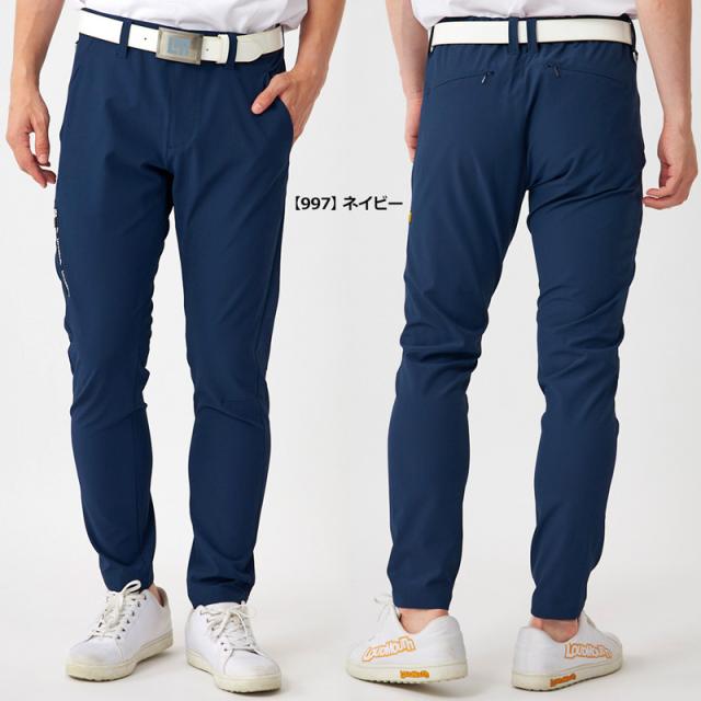 ラウドマウス メンズ テーパード アンクルパンツ 吸汗速乾 ストレッチ UVカット 773303 【新品】SCBR Loudmouth ゴルフウェア ゴルフパンツ 無地 シンプル アンクル丈 ロングパンツ SEP2_1