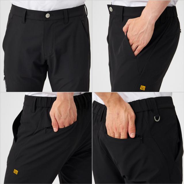 ラウドマウス メンズ テーパード アンクルパンツ 吸汗速乾 ストレッチ UVカット 773303 【新品】SCBR Loudmouth ゴルフウェア ゴルフパンツ 無地 シンプル アンクル丈 ロングパンツ SEP2_4