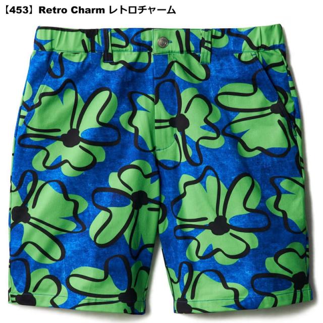 ラウドマウス 2026 メンズ ショートパンツ 吸汗速乾 UVカット ストレッチ 高通気 866310 日本規格 メール便発送【新品】26SS Loudmouth ハーフパンツ ゴルフウェア 866-310 APR1_5