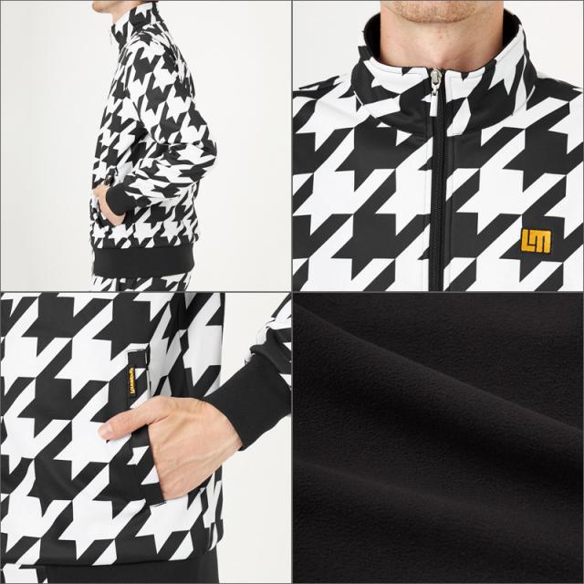 ラウドマウス メンズ ボンディング ジャケット Oakmont Houndstooth