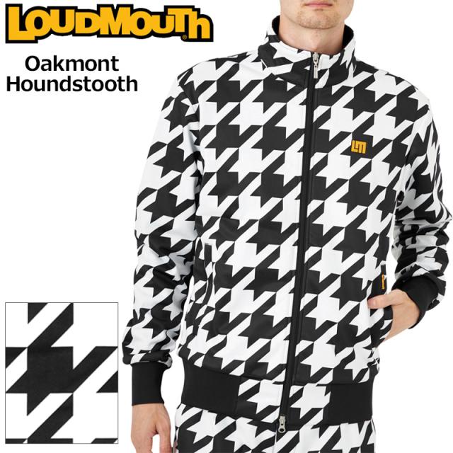 ラウドマウス メンズ ボンディング ジャケット Oakmont Houndstooth オークモント 772205(002) 【日本規格】【新品】2WF2 Loudmouth アウター ブルゾン ゴルフ ウェア NOV1の通販は