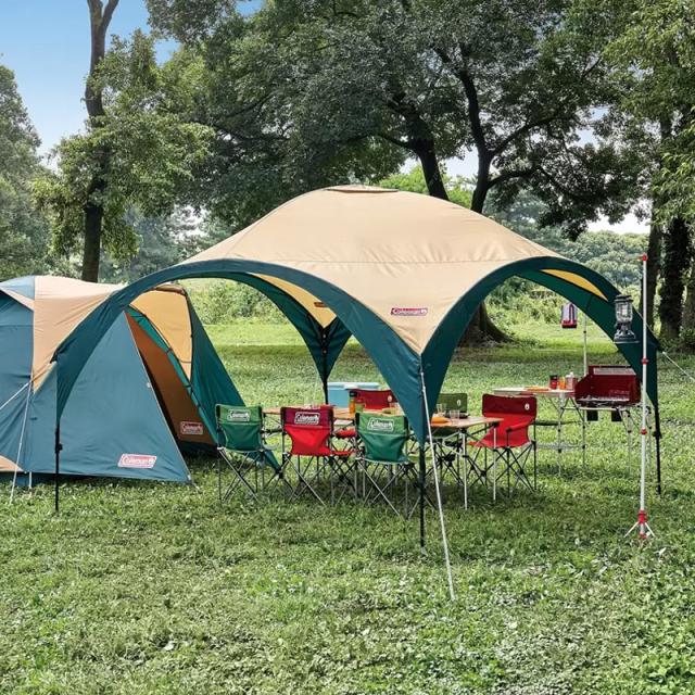 新品　コールマン　パーティーシェード/360 グリーン タープ Coleman コールマン 2025 自立式パーティーシェード DX 360 3.6m×3.6m